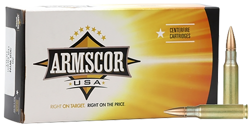 Armscor USA .308 Win 168gr Hollow Point Boat Tail Rifle Ammo, 20/Box - AC3082N