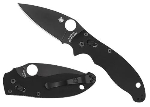 Spyderco Manix 2 Folding Knife, Black - C101GPBBK2