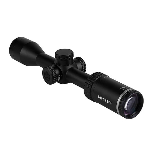 Riton 1 Primal 3-9x40 1" SFP Rifle Scope, Black - 1P39AS2R