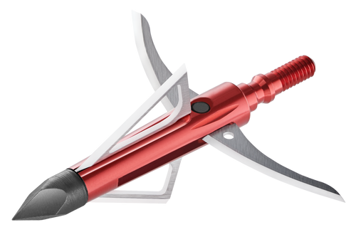Bloodsport Gravedigger Extreme Hybrid Mechanical Broadhead Red - BLS10820