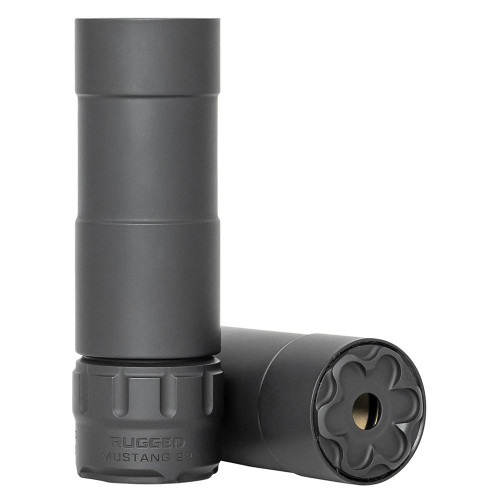 Rugged Suppressors Mustang 22 Suppressor, Black - P5122