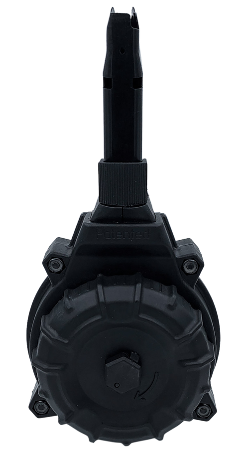 ProMag 9mm 50rd Drum Magazine for Shadow Systems CP920, Black Polymer - DRMA110