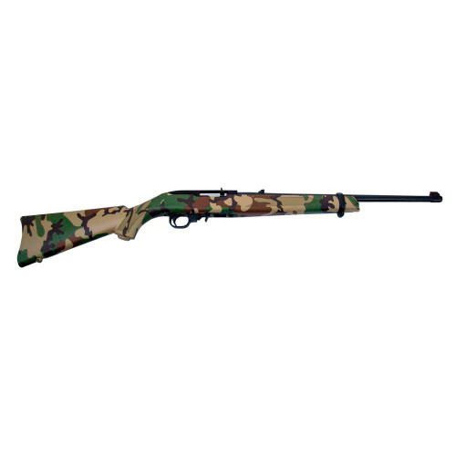 Ruger 10/22 Carbine .22 LR 18.5" 10rd Rifle, Woodland Camo - 31174