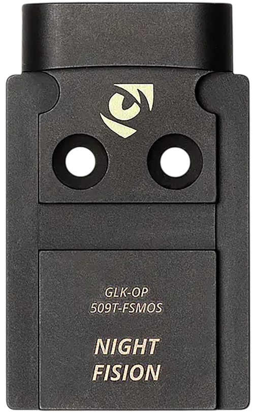 Night Fision Optic Plate 509T to Glock Full Size MOS, Black - GLK-OP-509T-FSMOS