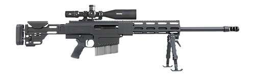 HM Defense HM50B1 .50 BMG 26.25" 10rd Rifle, Black - HM50B150BMGBLK