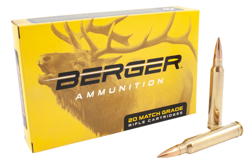 Berger Bullets Classic Hunter 300 Win Mag 185gr Hybrid Boat Tail Rifle Ammo, 20/Box - 70020