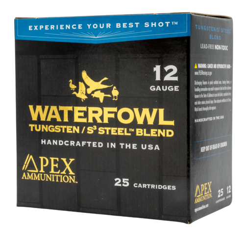 Apex Ammunition Steel 12 Gauge 3" 1-5/16oz #7 Shot 25 Round Box - WS3-BB75
