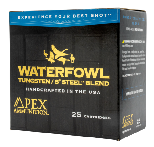 Apex Ammunition Steel 20 Gauge 3" 1-1/8 oz Shot 25 Round Box - WS20-475