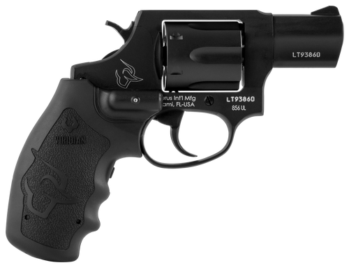 Taurus 856 Ultra-Lite .38 Special 2" 6rd Revolver, Matte Black with Viridian Laser - 2-856021ULVL