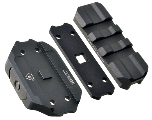 Strike Industries R.E.X. Riser Low Profile Picatinny Rail Riser, Black Anodized - REXRISERBK