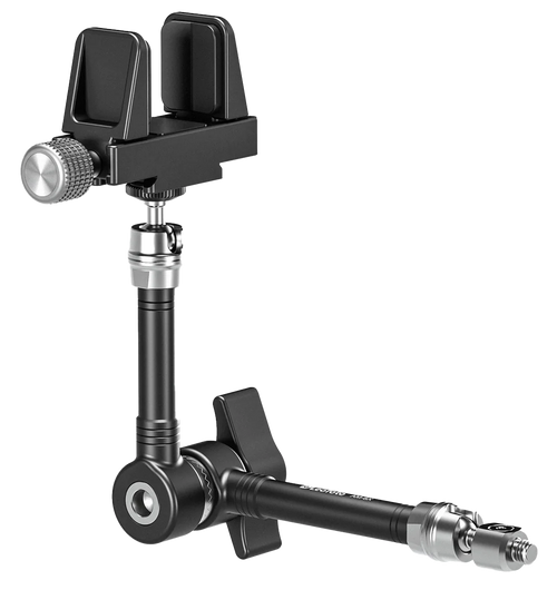 Leofoto AM-6X Magic Arm with GMC-02 Clamp, Black - AM-6X+GMC-02