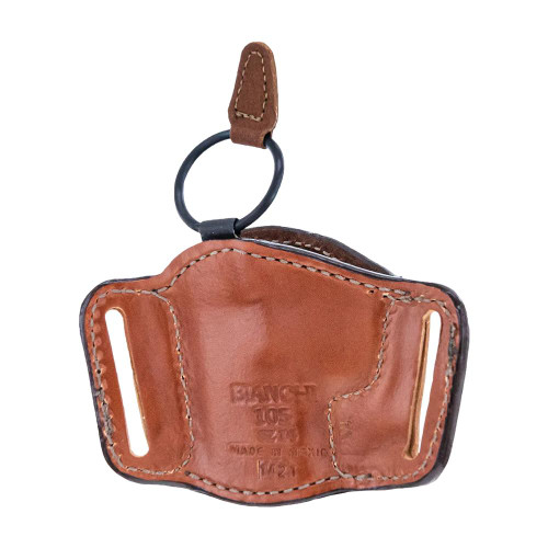 Bianchi 105 Minimalist Belt Slide Holster, Tan Left Hand - 19255