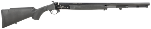 Traditions Buckstalker XT 50 Cal 24" Break-Action Muzzleloader, Blued/Black Synthetic - R72000840