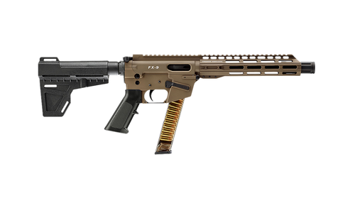 Freedom Ordnance FX9P 9mm Luger 10" 31+1 Pistol, Flat Dark Earth - FX9P10-FDE