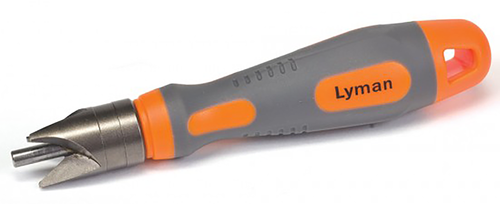 Lyman Outside Chamfer Tool Multi-Caliber, Gray/Orange - 7810222