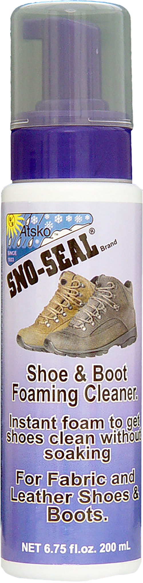 Atsko Shoe and Boot Foaming Cleaner, 6.75 oz - 1365