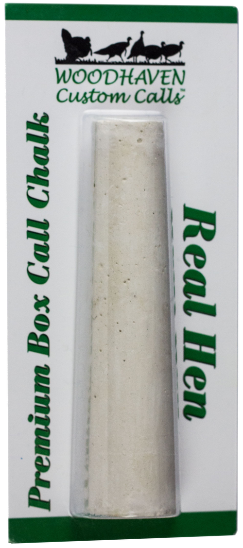 Woodhaven Custom Calls Real Hen Box Call Chalk White - WH084