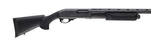 Hogue OverMolded Combo Kit Stock with Forend, Black Synthetic, 12" LOP for Remington 870 - 08732