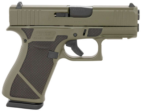 Glock 43X 9mm Luger Semi-Auto Pistol OD Green - UX4350204ODG