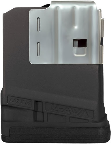 Lancer Systems L7AWM SR-25 7.62x51 10rd Magazine, Black - L710BLK