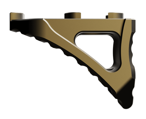 Rise Armament Micro Hand Stop Skeletonized M-LOK, Spartan Bronze - RA030SB