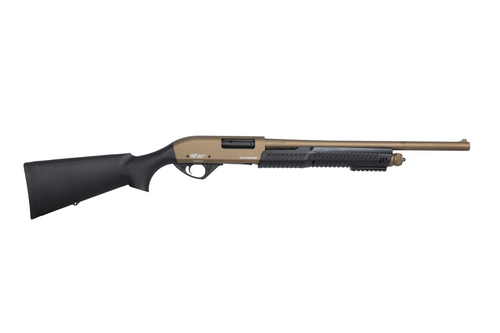 Gforce Arms GF3P 12 Gauge 18.5" 4+1 Pump Action Shotgun, Burnt Bronze Cerakote - GFP3REXBB