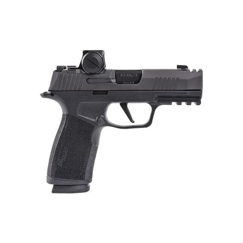 Sig Sauer P365 XMacro Comp 9mm 3.1" 17rd Pistol, Black Nitron - 365XCA9COMPRXX
