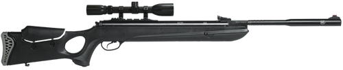 Hatsan Mod 130S Vortex QE 30 Caliber Air Rifle 10.6" Break-Action, Black Synthetic - HC130S30VORTQE
