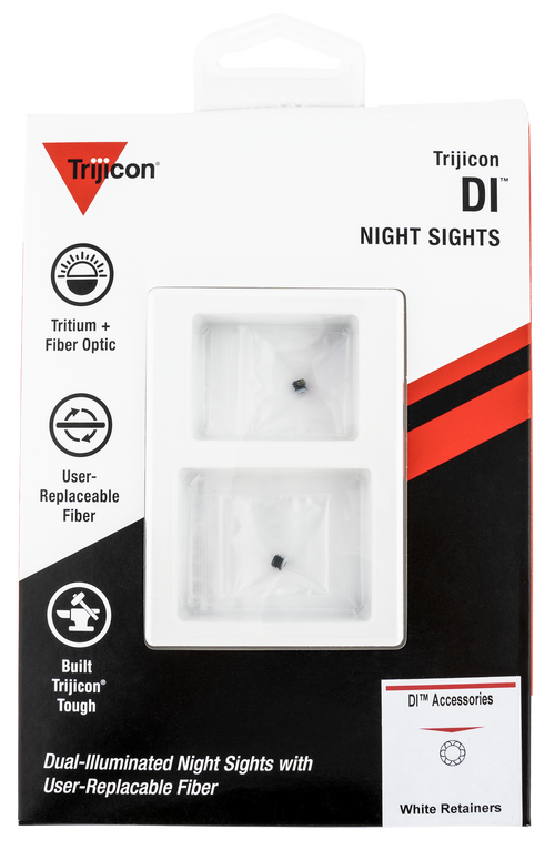 Trijicon DI Night Sight Retainer Replacement Pack White - AC50012