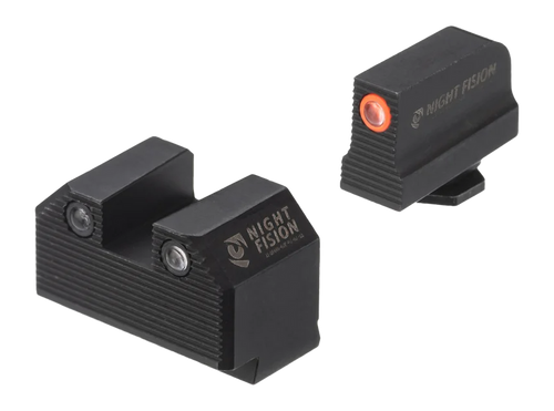 Night Fision Glock 43X Night Sights Orange Front - GLK003220227OGZG