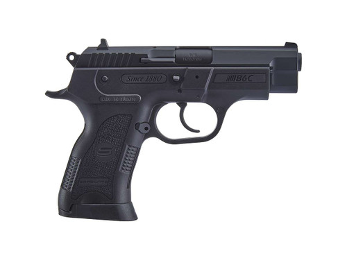 SAR USA B6C 9mm Semi-Auto Pistol, Black - B69CBL