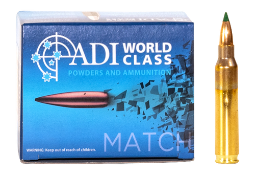 ADI 223 Remington 55 Grain Sierra BlitzKing Boat-Tail Rifle Ammunition, 20 Round Box - ADI9332153003166