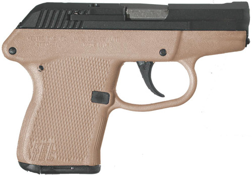 Kel-Tec P-32 .32 ACP 2.7" 7rd Pistol, Black/Tan - P32BTAN