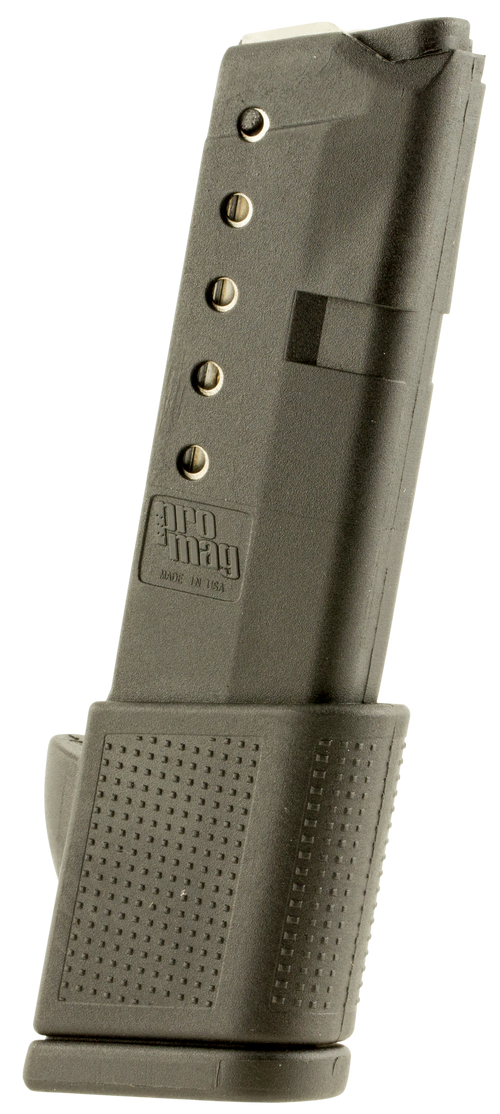 ProMag GLK11 Glock 42 .380 ACP 10rd Handgun Magazine, Black Polymer - GLK11