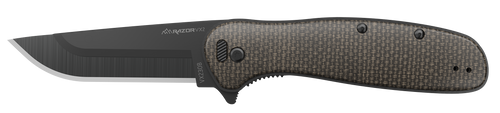 Outdoor Edge Razor VX2 3" Folding Knife Brown Micarta - VX230DC