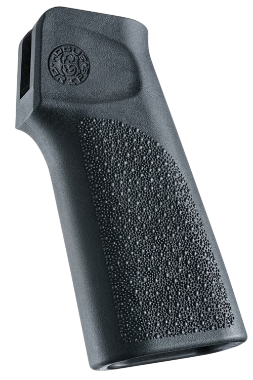 Hogue AR-15 15 Degree Vertical Grip, No Finger Grooves, Black Polymer - 13100