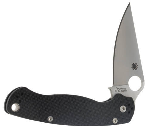 Spyderco Para Military 2 Folding Knife, Black - C81GP2