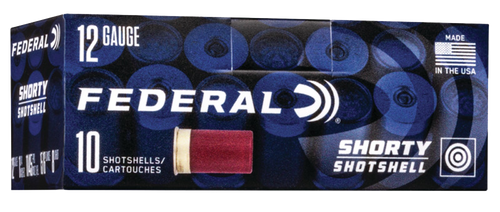 Federal Shorty Plastic 12 Gauge 1.75" #8 Shot 10 Round Box - SH1298