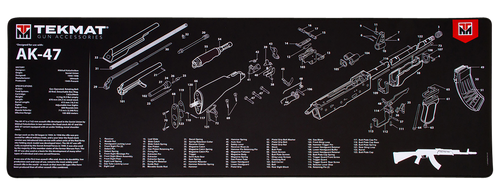 TekMat AK-47 Cleaning Mat Black - TEKR36AK47
