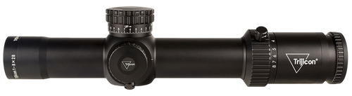Trijicon Credo HX 1-8x28mm 34mm Tube Riflescope, Red/Green MOA Segmented Circle, Satin Black - 2900031