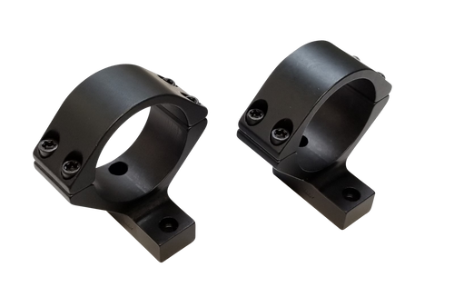 Talley Scope Mount/Ring Combo 30mm Tube Browning A-Bolt 3 Medium Rings, Black - B740719