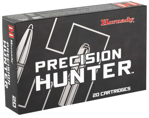 Hornady Precision Hunter .338 Win Mag 230gr ELD-X Rifle Ammunition, 20rd Box - 82222