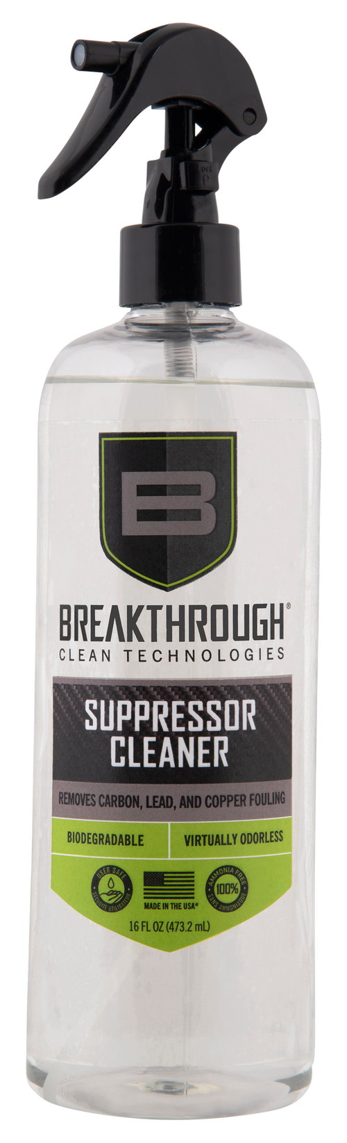 Breakthrough Clean Suppressor Cleaner 16 oz - BTSC16OZ