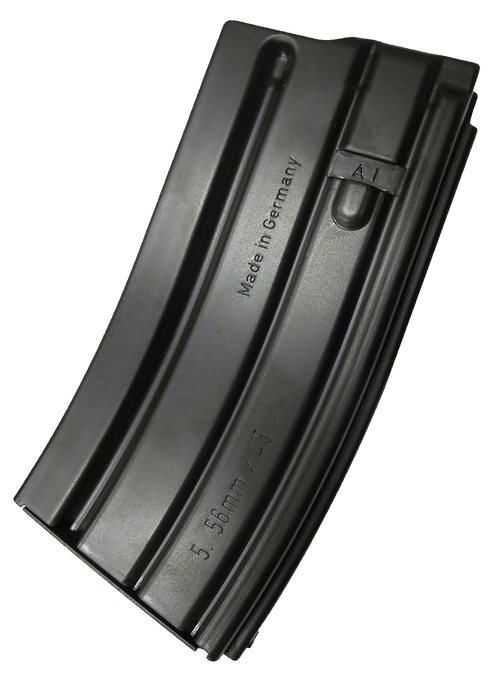 Heckler & Koch 416 5.56mm 20rd Rifle Magazine, Black Steel - 233609S