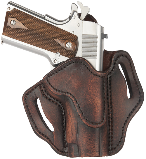 1791 Gunleather BH1 Optic Ready OWB Belt Slide Holster, Vintage - ORBH1SVTGR