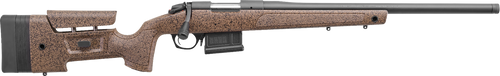 Bergara B-14 HMR 7mm PRC 24" 5+1 Bolt-Action Rifle, Black Cerakote/Tan - B14LM3713