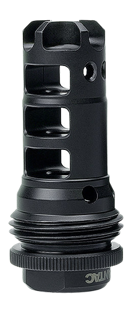 LanTac USA Dragon 308/762 Muzzle Brake, 5/8x24, SilencerCo ASR Mount, Black Nitride - DGN762B-ASR