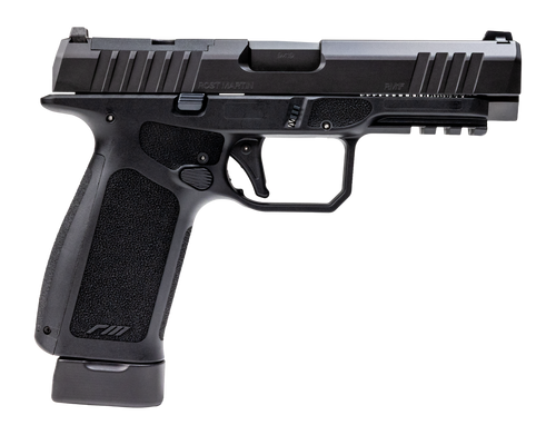 Rost Martin RM1F 9mm 4.5" 19rd Pistol, Black - RM1FBLKOSP