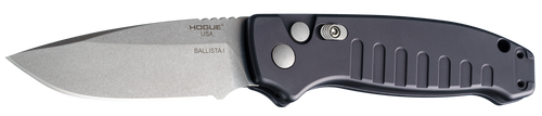 Hogue Ballista-I Automated Folding Knife 3.5" Drop Point Black - 64136
