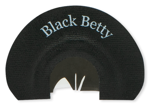 Rolling Thunder Game Call Black Betty Diaphragm Call 3 Reed Snake Tongue Cut - TC008-BB